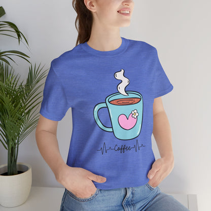 Coffee Lover's Heart Tee