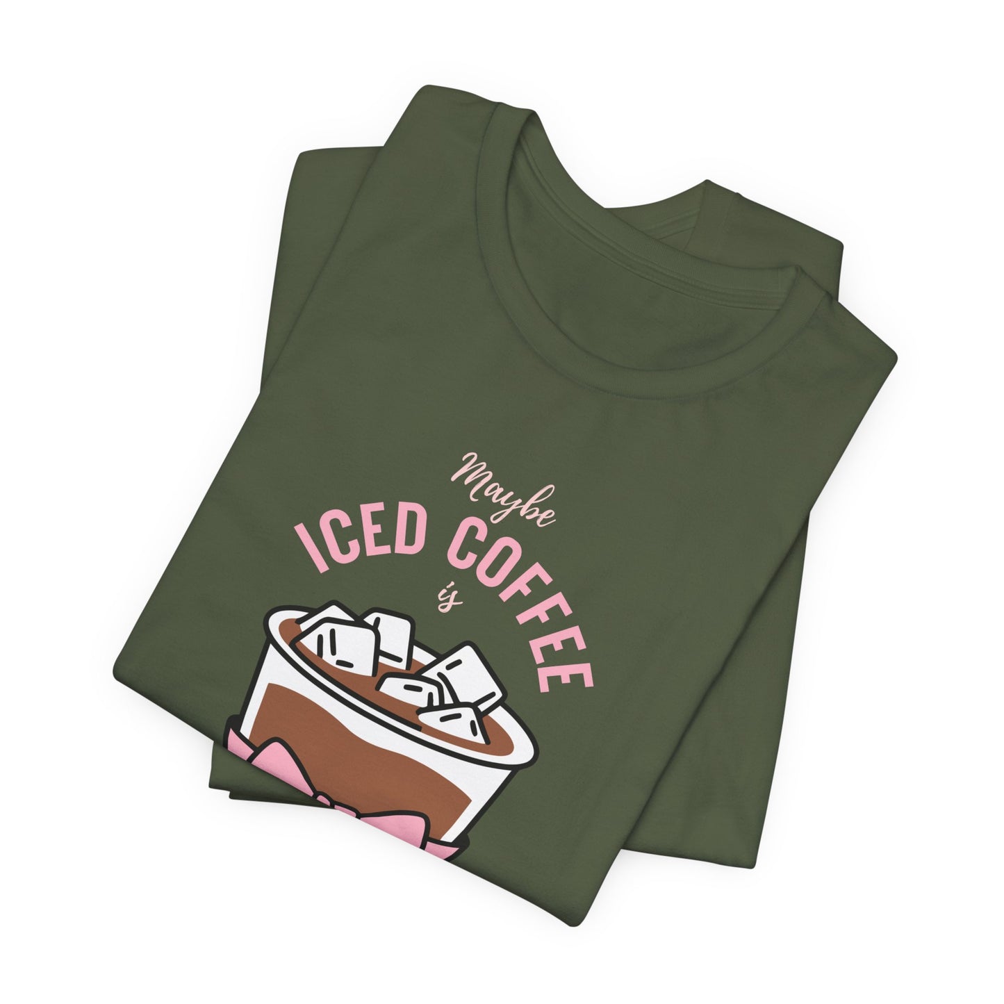 Iced Coffee Addict Tee
