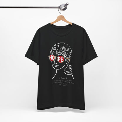 Hope Definition Statue Tee