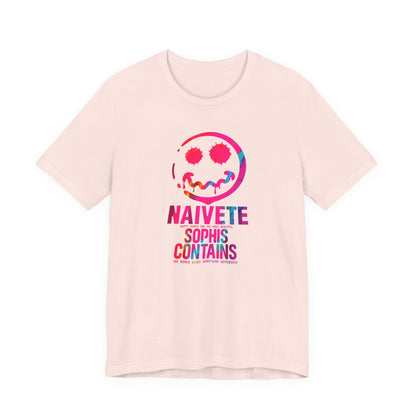 Naivete Sophis Contains Drip Smiley Tee