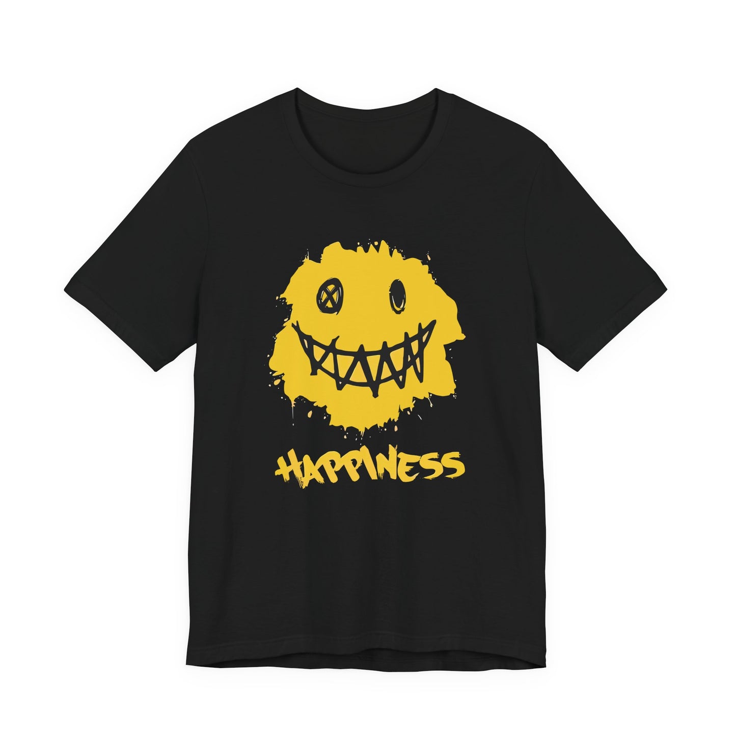 Grungy Happiness Smiley Tee