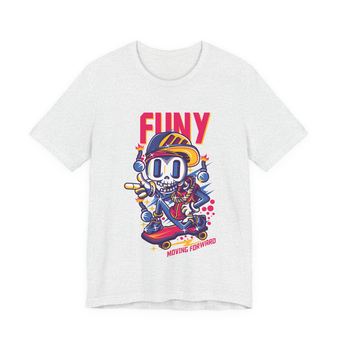 Funy Moving Forward Skater Tee