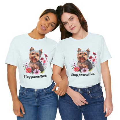 Stay Pawsitive Dog Lover Tee