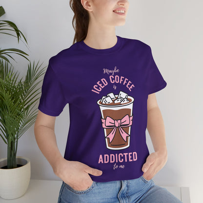 Iced Coffee Addict Tee