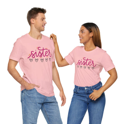 Sister Love Hearts Tee