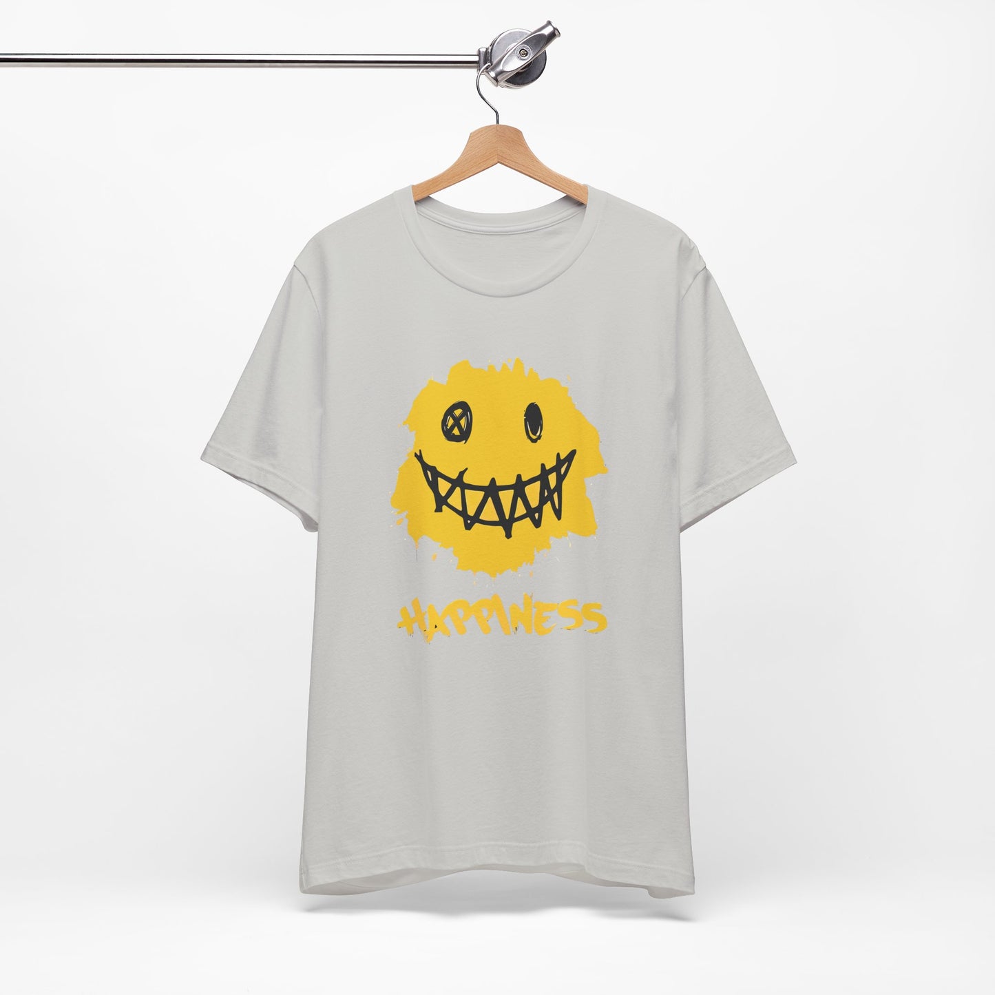 Grungy Happiness Smiley Tee