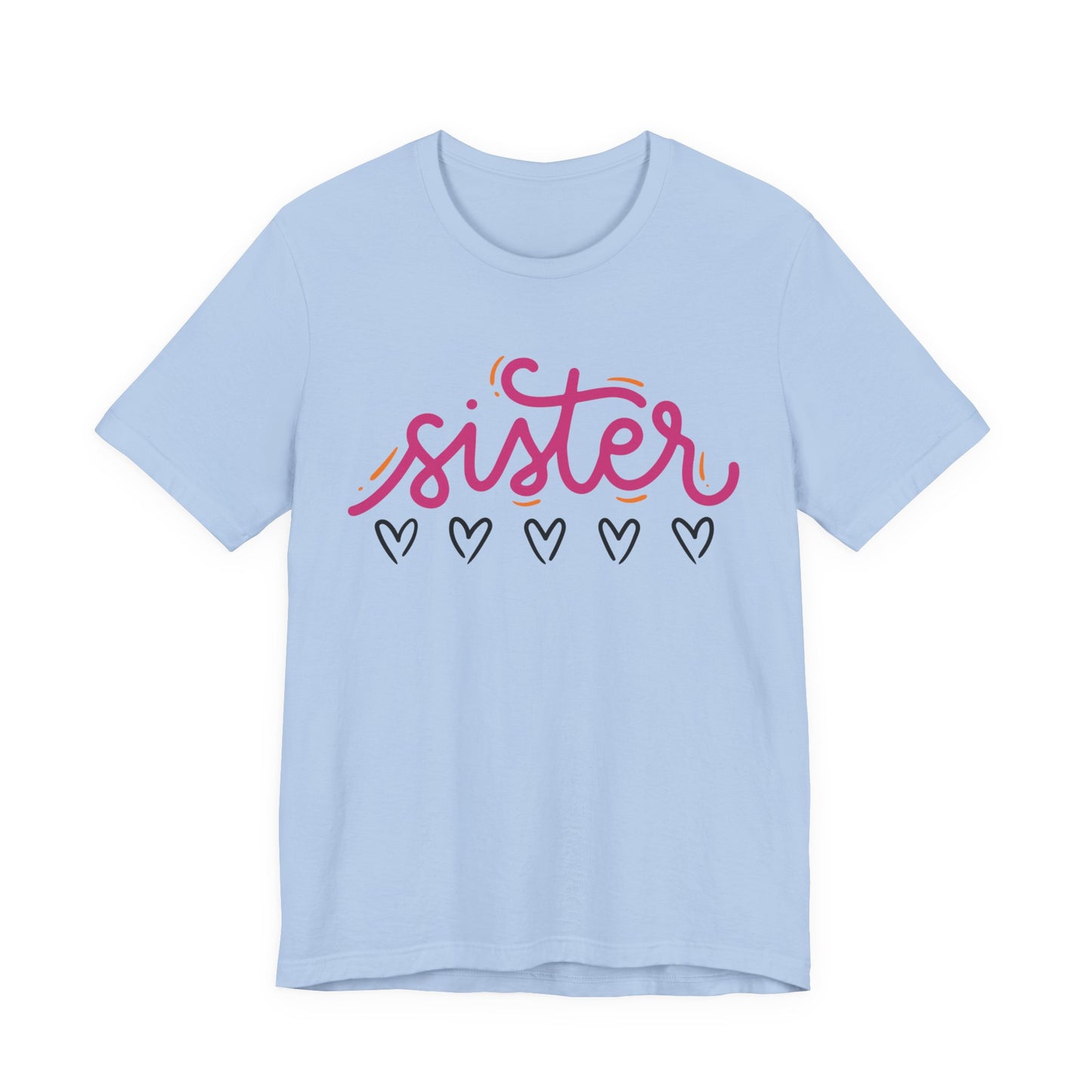 Sister Love Hearts Tee