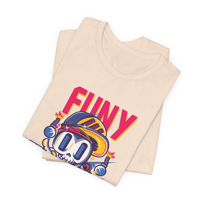 Funy Moving Forward Skater Tee