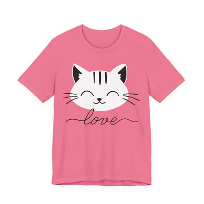 Cat Love Minimalist Tee