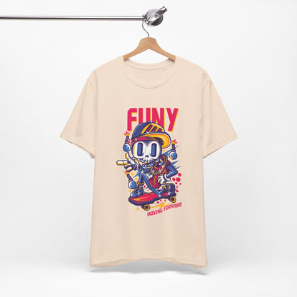 Funy Moving Forward Skater Tee