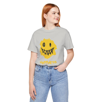 Grungy Happiness Smiley Tee
