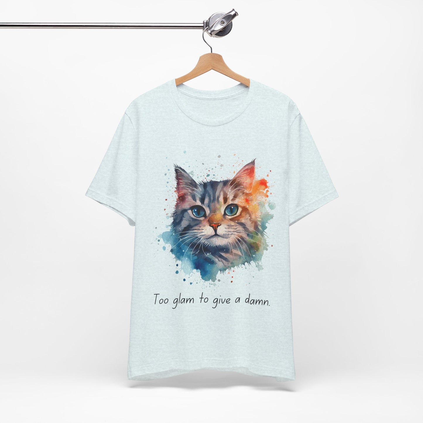 Watercolor Cat Tee