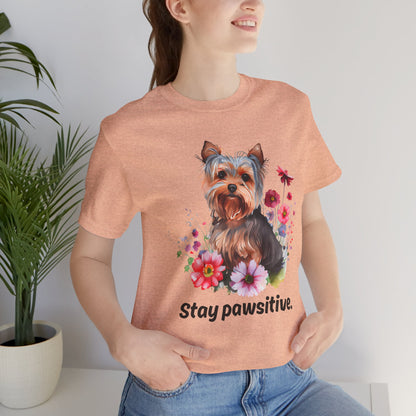 Stay Pawsitive Dog Lover Tee
