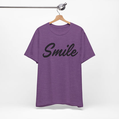 SMILE Simple Text Tee