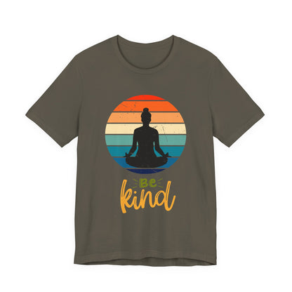 Be Kind Yoga Sunset Tee