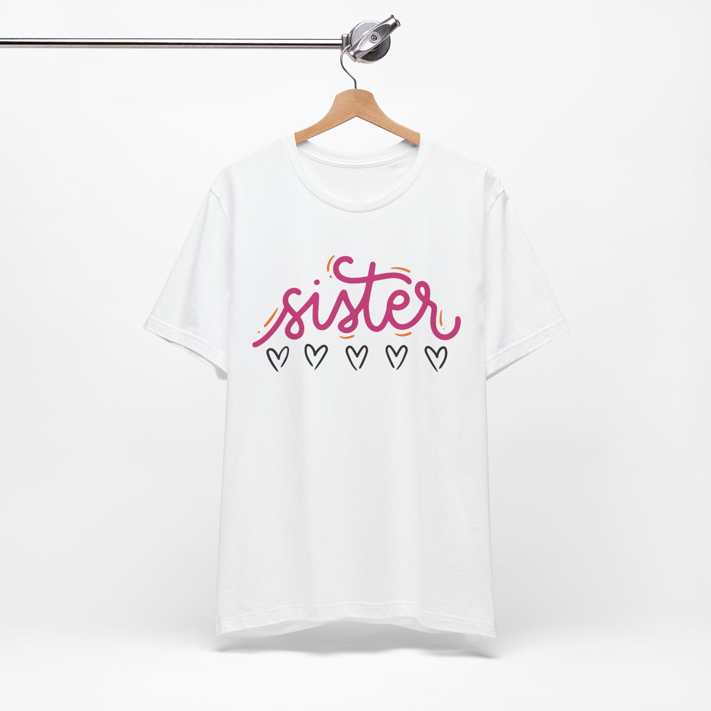 Sister Love Hearts Tee