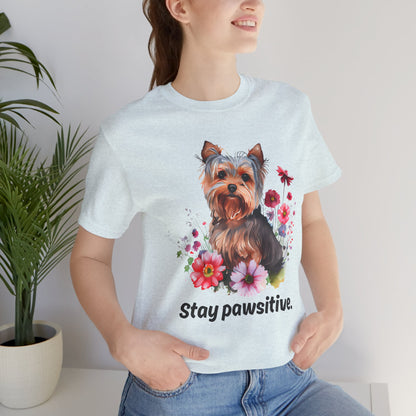 Stay Pawsitive Dog Lover Tee