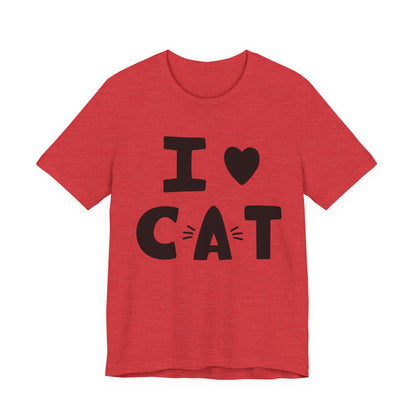 I Love Cat Tee