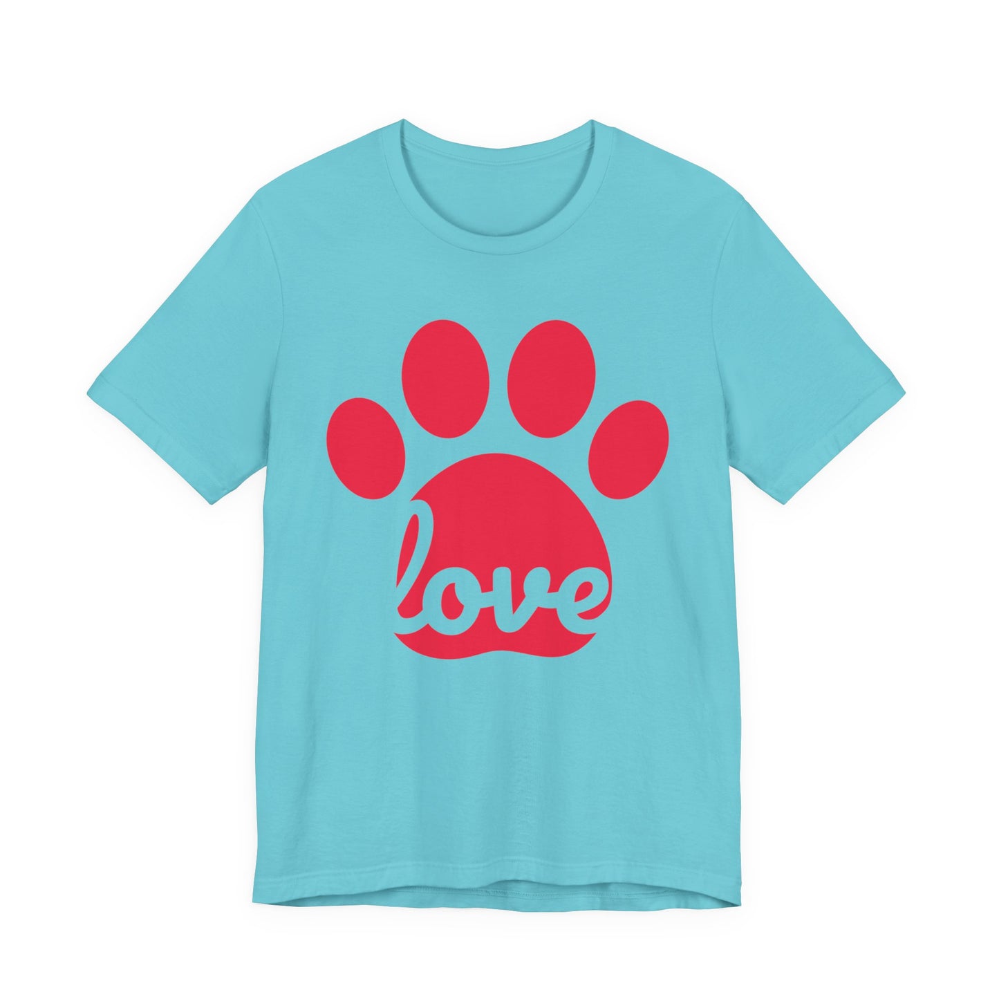 Love Paw Print Jersey Tee