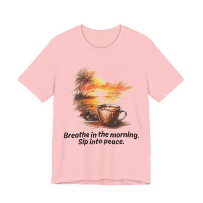 Morning Peace Coffee Tee