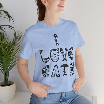 I Love Cats Tee