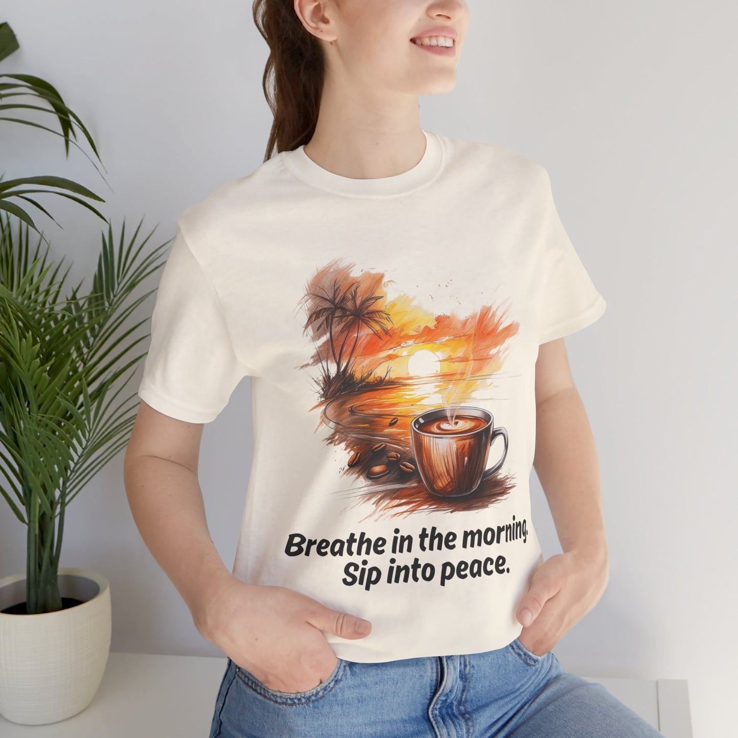 Morning Peace Coffee Tee