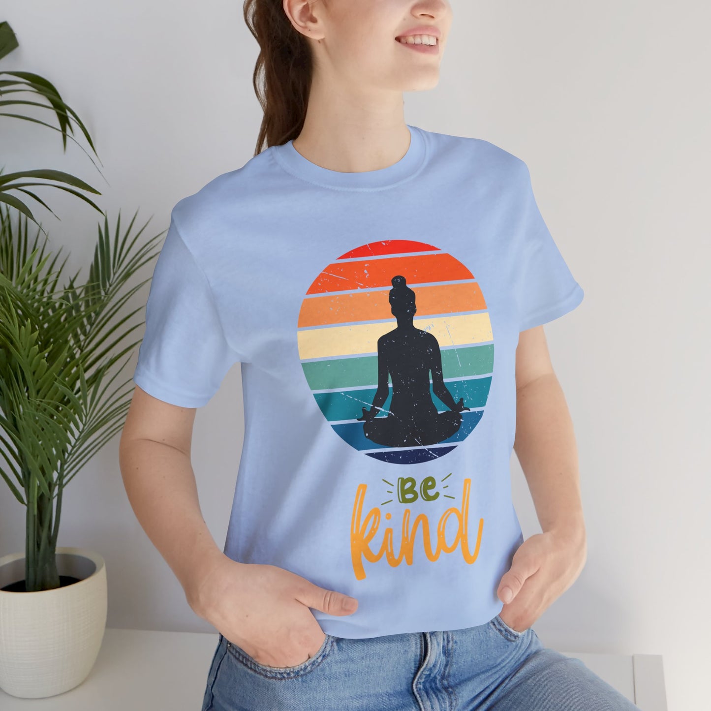 Be Kind Yoga Sunset Tee