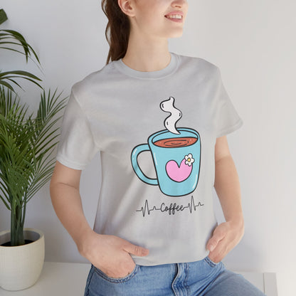 Coffee Lover's Heart Tee