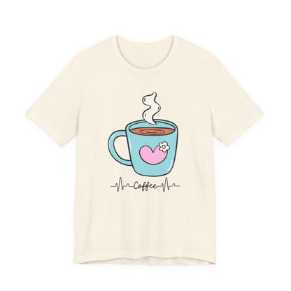 Coffee Lover's Heart Tee