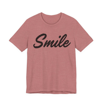 SMILE Simple Text Tee