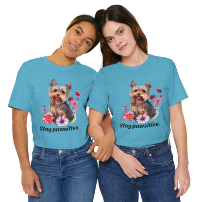 Stay Pawsitive Dog Lover Tee