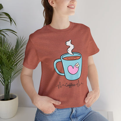 Coffee Lover's Heart Tee