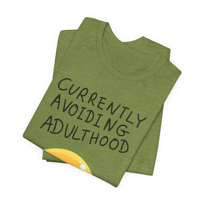 Avoiding Adulthood Emoji Tee