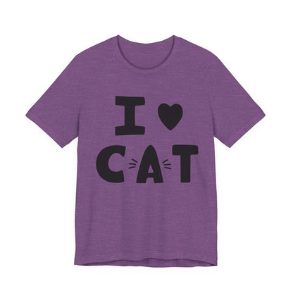 I Love Cat Tee