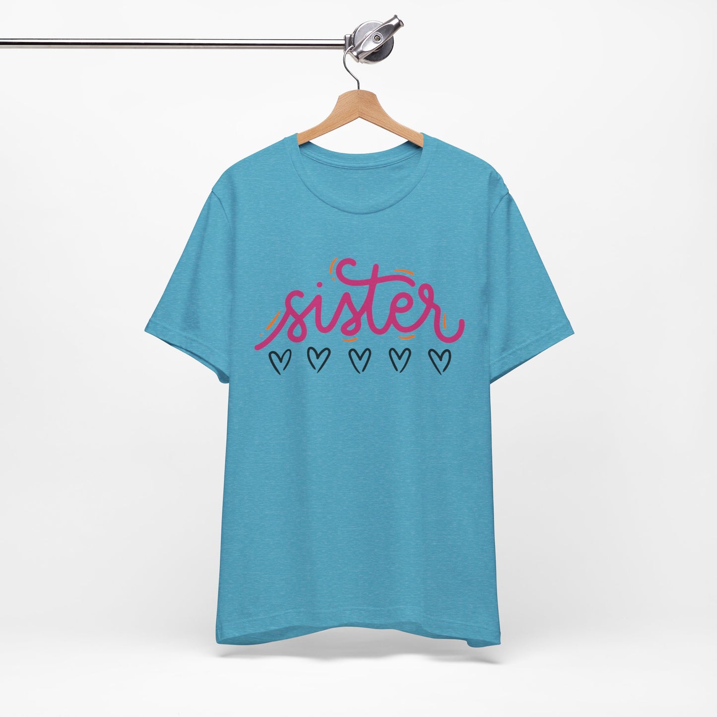 Sister Love Hearts Tee