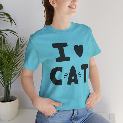 I Love Cat Tee