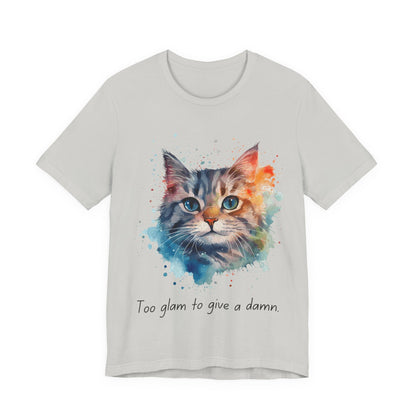 Watercolor Cat Tee