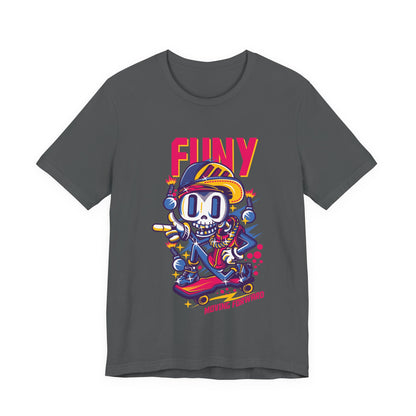 Funy Moving Forward Skater Tee