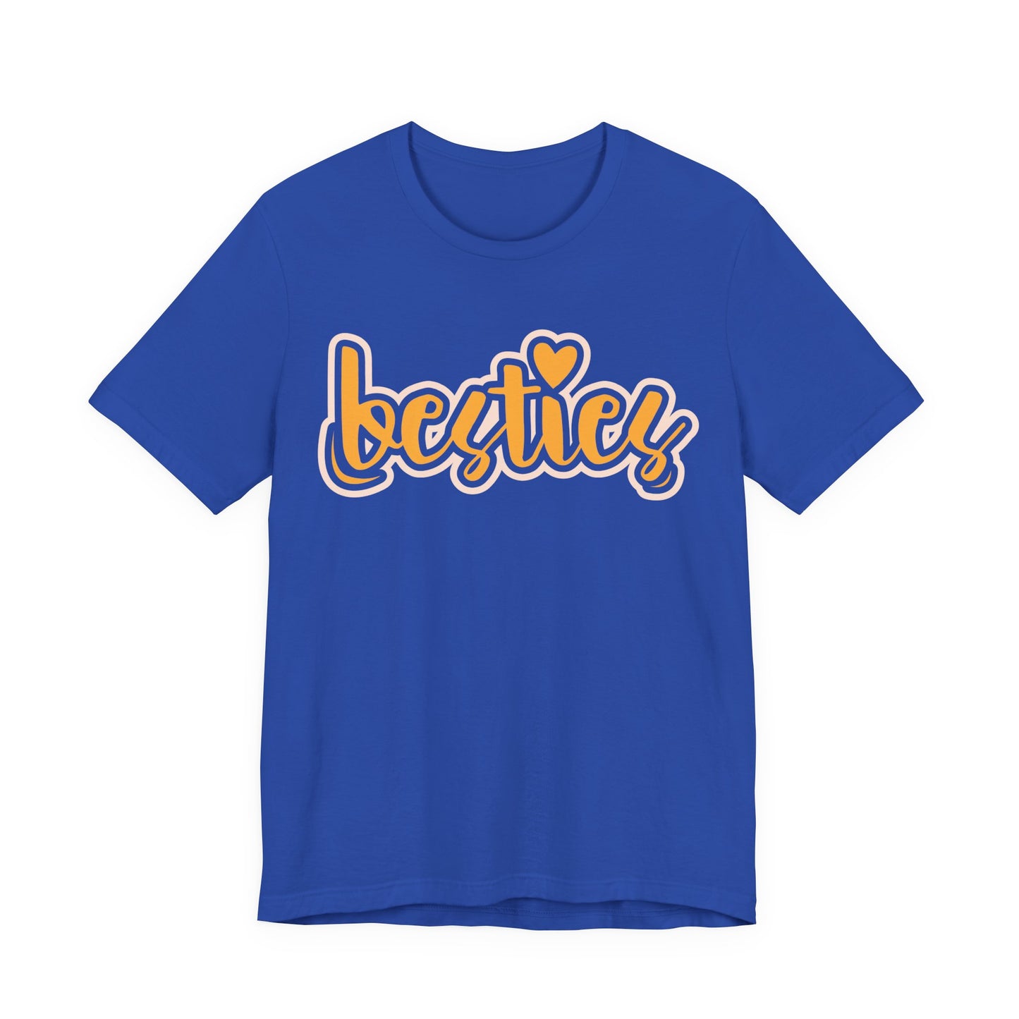 Besties Heart Script Tee