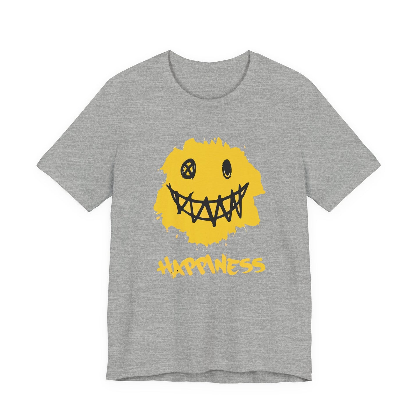 Grungy Happiness Smiley Tee