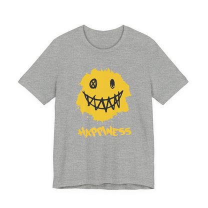 Grungy Happiness Smiley Tee