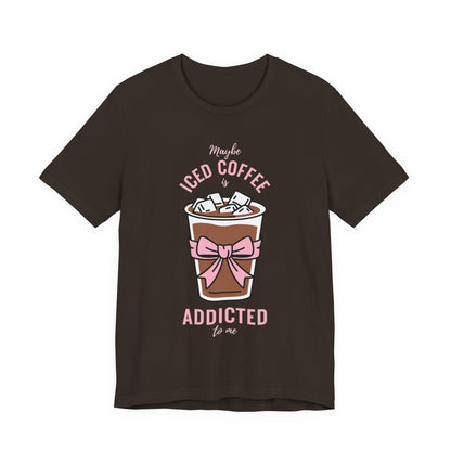 Iced Coffee Addict Tee