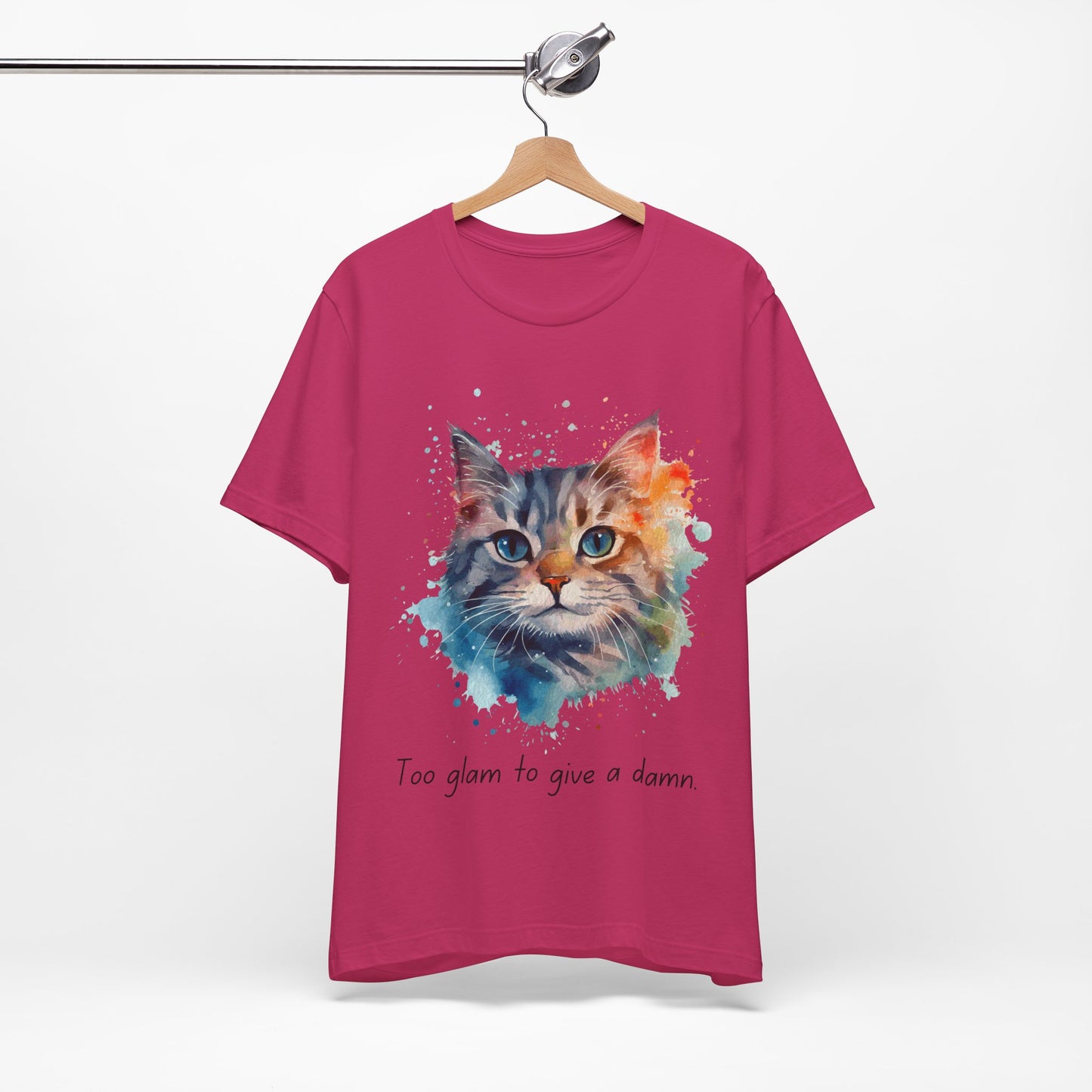 Watercolor Cat Tee