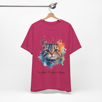 Watercolor Cat Tee