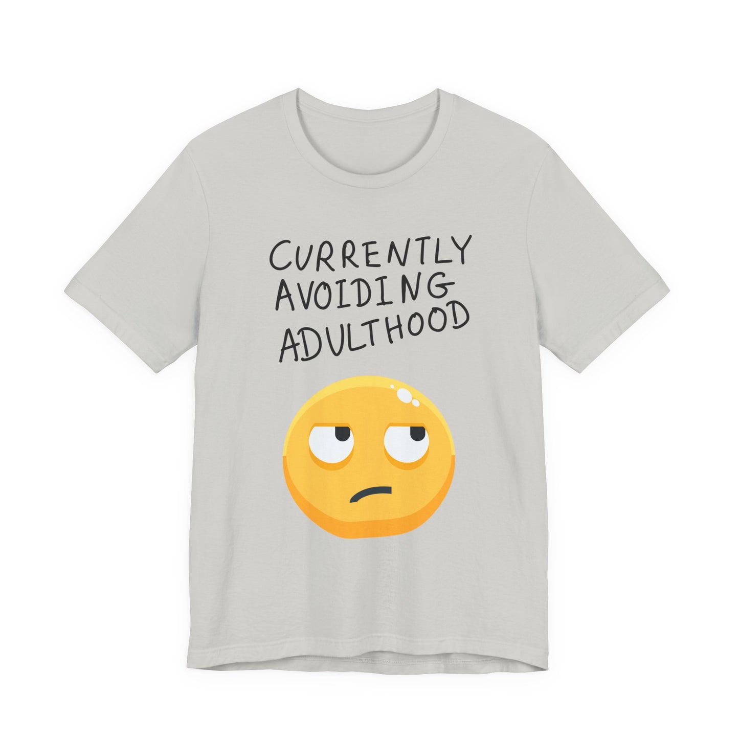 Avoiding Adulthood Emoji Tee