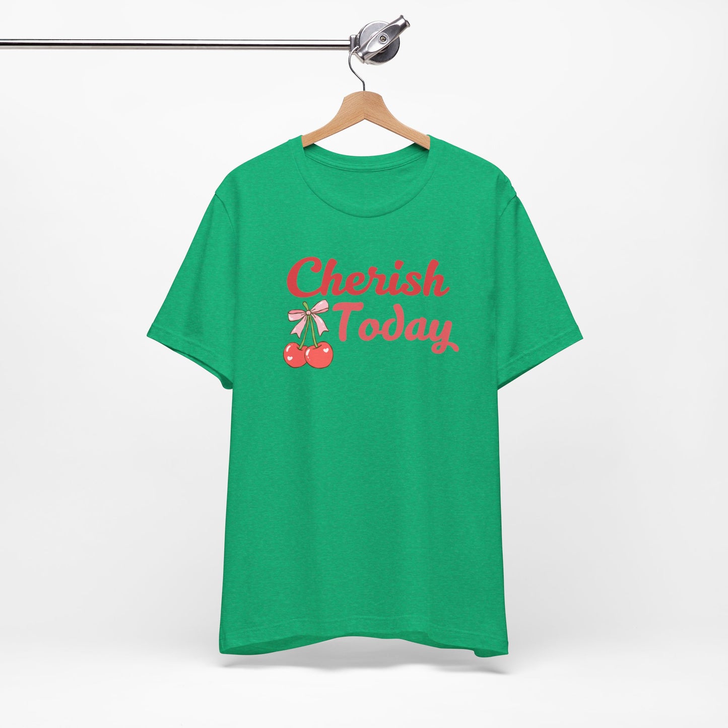 Cherish Today Cherry Bow Tee