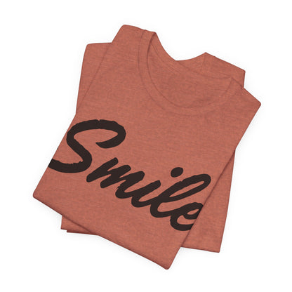SMILE Simple Text Tee