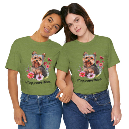 Stay Pawsitive Dog Lover Tee