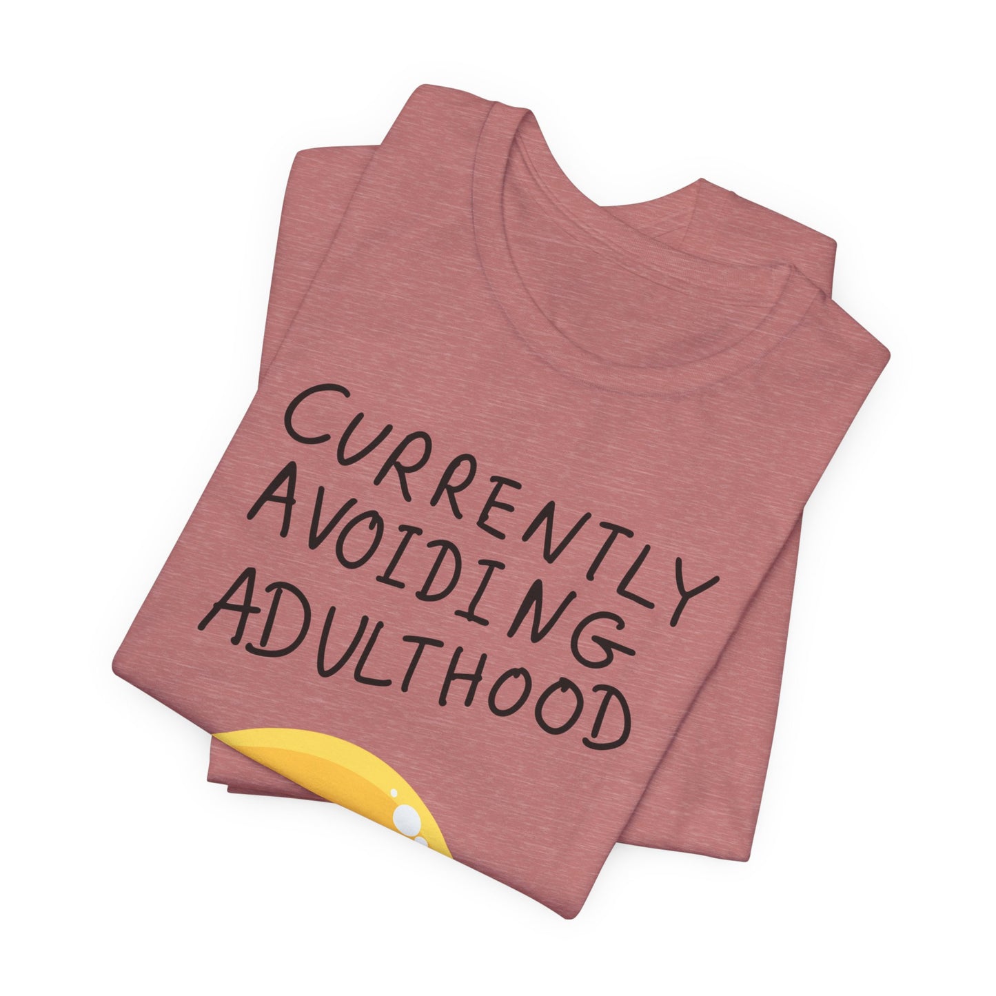 Avoiding Adulthood Emoji Tee