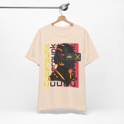 Cyberpunk Glitch Head Tee